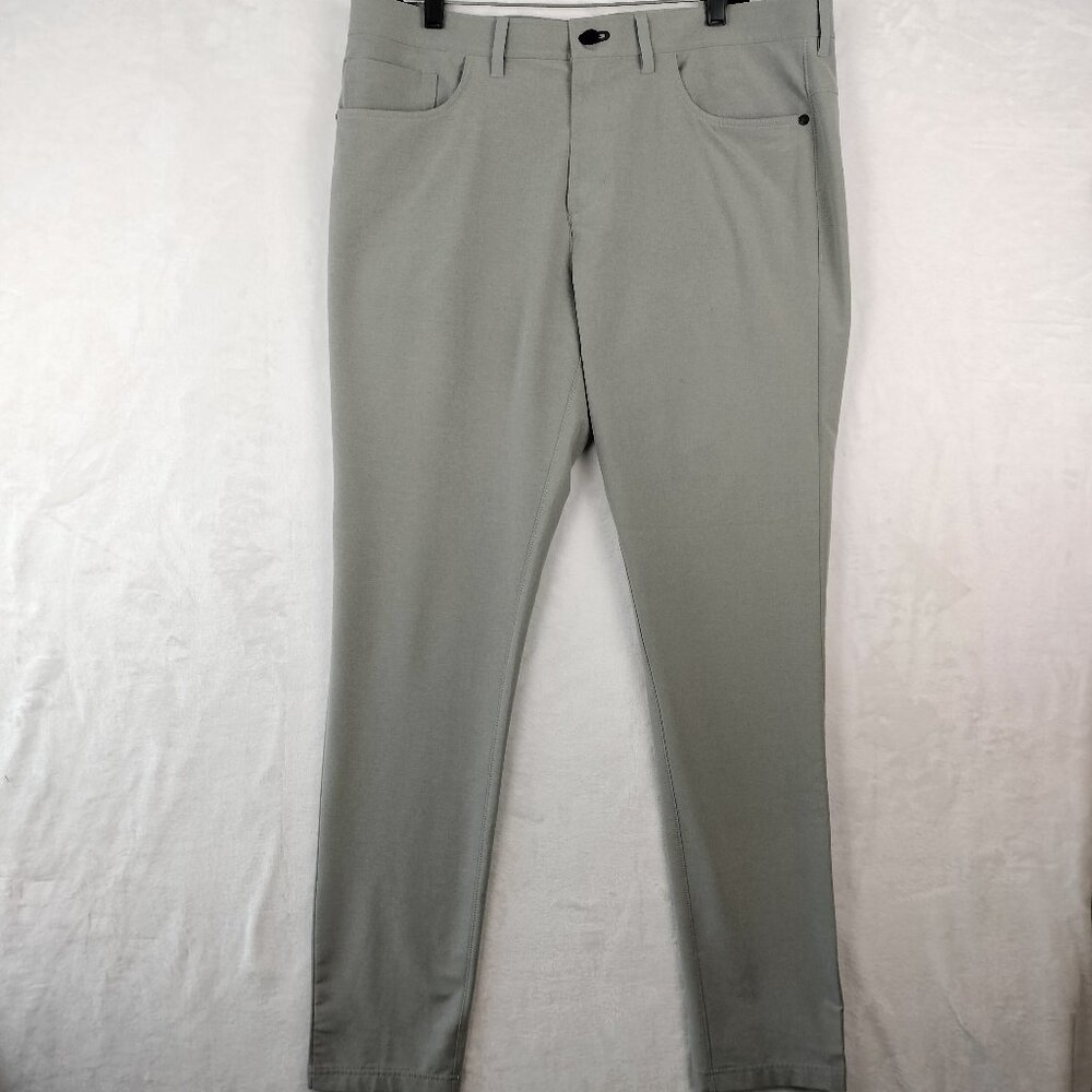 Men's Gray Chinos